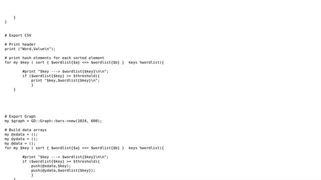 Code Review: Perl project review - Word counter смотреть онлайн