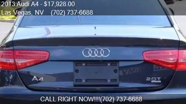 2013 Audi A4 2.0T quattro Premium Plus AWD 4dr Sedan 8A for смотреть онлайн