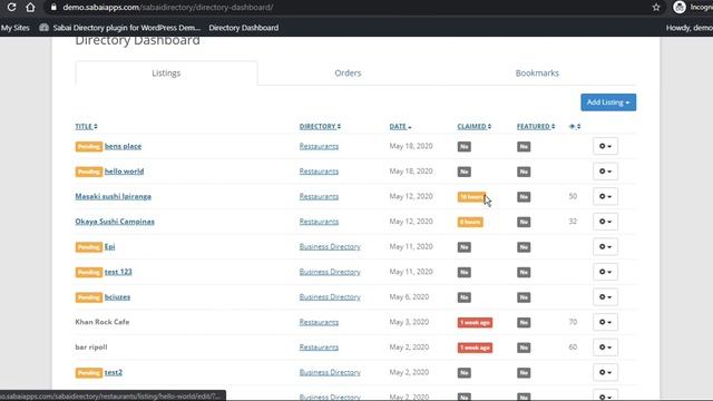 Sabai Directory Plugin Tour and Live Test - Alternative Plugin of Web 2.0 Wordpress premium Plugin смотреть онлайн