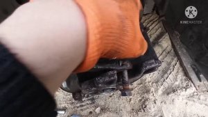 замена передних тормозных колодок Шкода А5, Skoda A5 или как запрессовать тормозной цилиндр