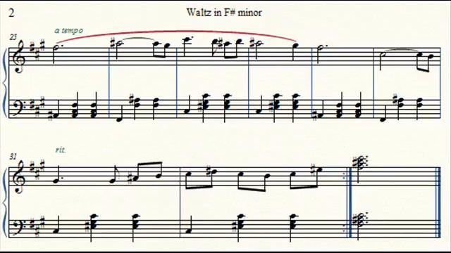 Waltz in F# minor смотреть онлайн