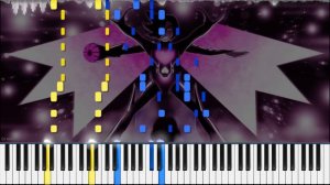Undertale // Power of "NEO" (IKARUS Remix) // Duet | LyricWulf Piano Tutorial on Synthesia