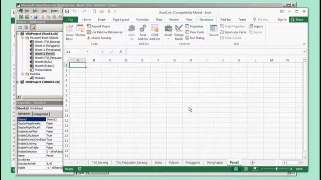 Tutorial Belajar VBA Excel Pemula - AUTO FILTER untuk Split Data Menjadi Beberapa Sheet смотреть онлайн