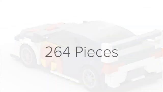 Lego Red Bull ZB Commdore V8 Supercar MOC смотреть онлайн