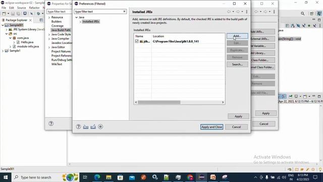 Install jre in eclipse || Install the JRE/JDK in eclipse|| Switch JRE JDK and compiler in eclipse смотреть онлайн