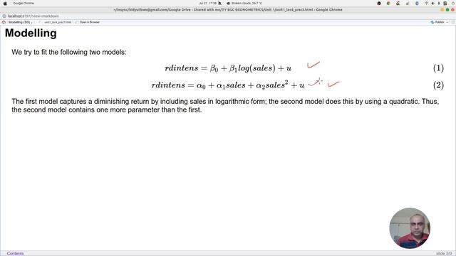 Misspecfication Test for Non-Nested Models: Encompas F test смотреть онлайн