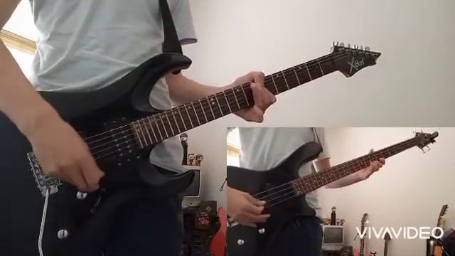 The Darkness - Barbarian (Guitar Cover w/Drums, Bass, Keyboard Vocals & Special Video Effects) смотреть онлайн