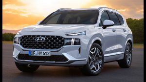 Hyundai Santa Fe 2021 года - смелее, красивее и больше технологий.