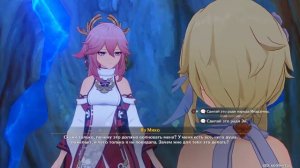 Genshin Impact. #13. Уединенный элизиум (история легенд Райдэн)