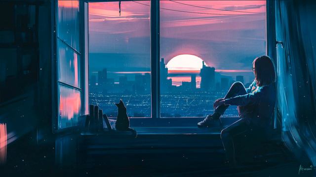 Aenami Ca Girl And Rain Live Wallpaper смотреть онлайн