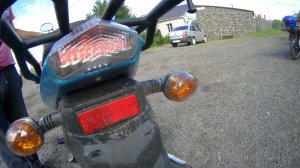 Ремонт поворотников Альфа 110