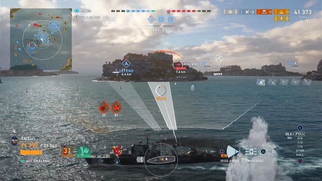 Småland After the Bug Fix | World of Warships: Legends смотреть онлайн
