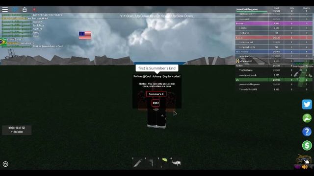 Two Player Military Tycoon V3.3.3  TWITTER CODES ROBLOX