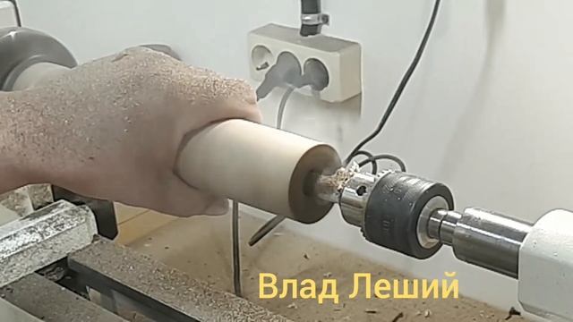 Рюмки из дуба на токарном станке. смотреть онлайн