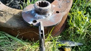 Укороченная коробка москвич и коробка Газ 53, сделал соединительную муфту для самодельного трактора
