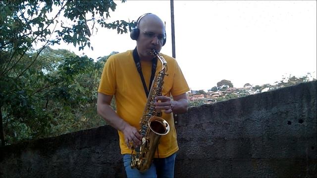 Alto sax over 47 (Ab) - Smooth Jazz Guitar Backing Track in Db Major смотреть онлайн