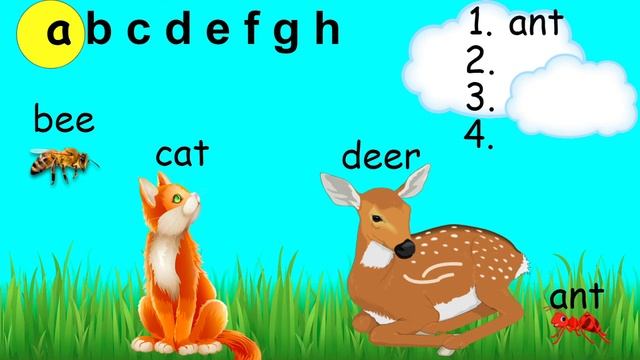 Animal ABC Order: I Can Put Words In ABC Order. смотреть онлайн
