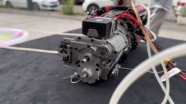 Model V12 Gas Engine with 4 Speeds / 6 Shift Transmission KIT смотреть онлайн