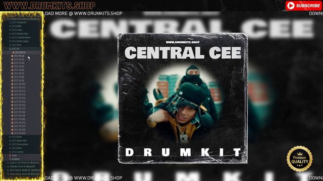 (FREE) Central Cee Drum Kit 2023 | Free UK Drill Drum Kit Download