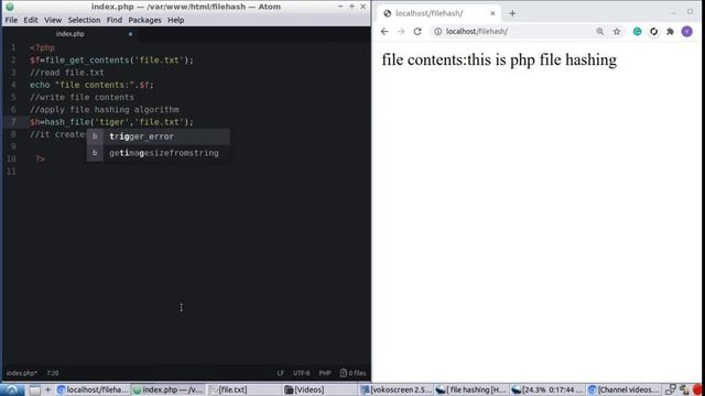 coding file hashing using tiger128,3|160,3|192,3|128,4|160,4|192,4 algorithm|file hashing algo| php смотреть онлайн
