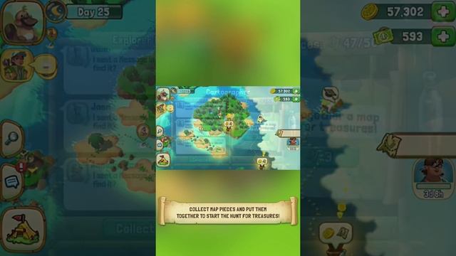 Build the Cartographer and collect map pieces to start the hunt for Treasures! ?️ смотреть онлайн