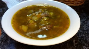 Суп гречневый с тушенкой