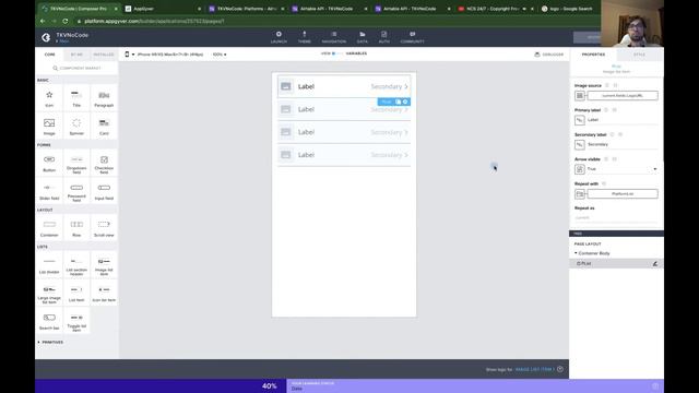AppGyver: Первый Взгляд: Как вывести список элементов из AirTable смотреть онлайн