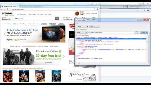 Looking Glass - Tool for Selenium Automation Development смотреть онлайн
