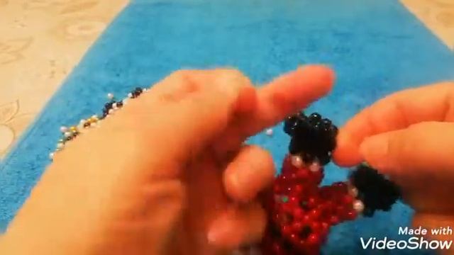 DIY Santa Claus Bead ?. Part #2. Dyi Дед Мороз из бусин ?. Часть #2.