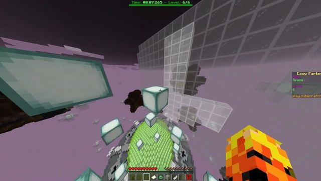 Minecraft 1.16.5 Parkour(Space Level 6)