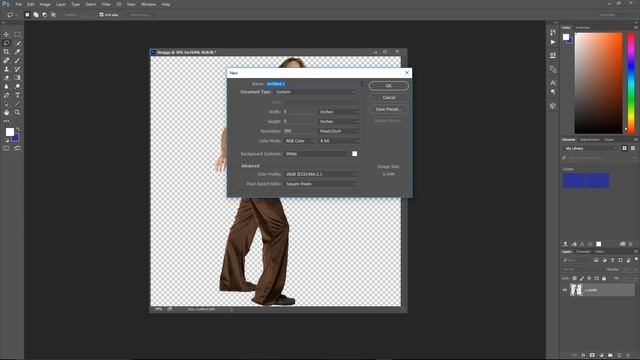 How To Make Images Transparent & Rasterize Smart Objects - Photoshop Tutorial смотреть онлайн