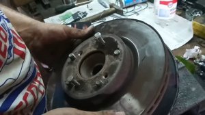 Замена передней ступицы Honda Civic 4D