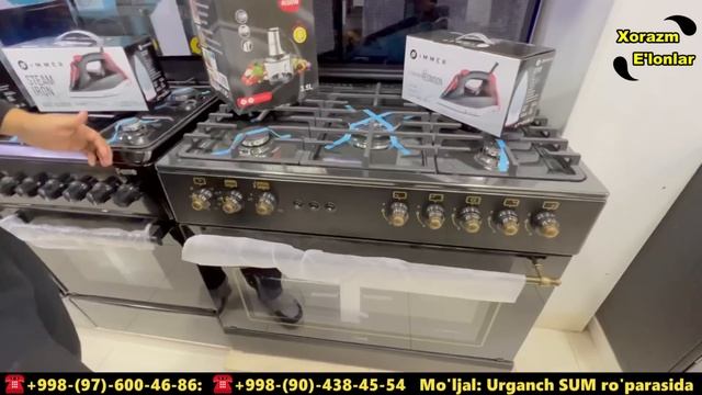 ГАЗ ПЛИТА ВЫТЯЖКА НАРХЛАРИ 20-ОКТЯБРЬГАЧА АКЦИЯ | GAZ PLITA NARXLARI XORAZM URGANCH смотреть онлайн