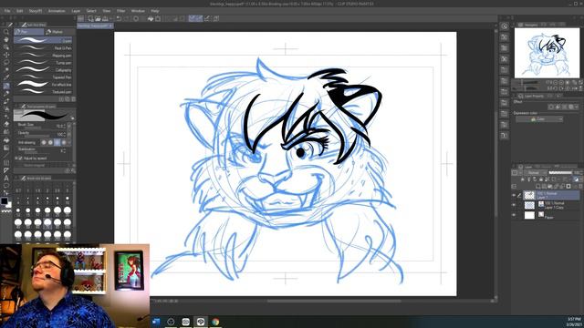 Manic Tabaxi Sketch Process смотреть онлайн