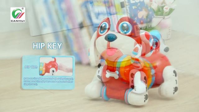 CANHUI TOYS RC Smart Sausage Dog Sing Dance Walking Robot Dog Kids Toy смотреть онлайн