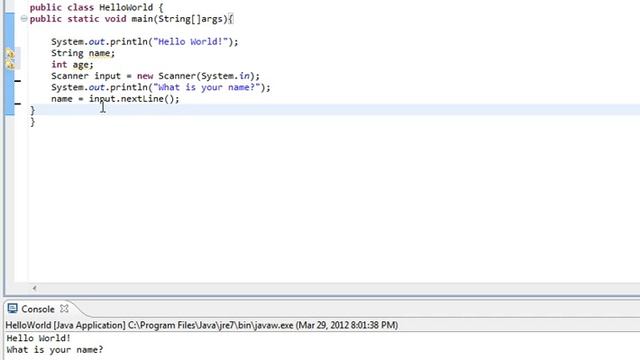 Java Tutorial 2 - Strings,Integers, and Scanner смотреть онлайн