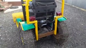 Минитрактор и редуктор муравей своими руками.