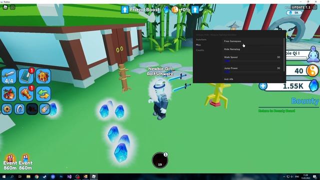 Weapon Fighting Simulator Script AutoFarm HideNick | Roblox смотреть онлайн