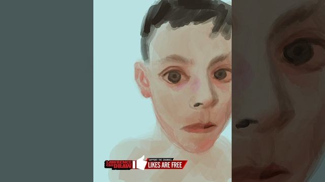 Close Up Child Drawing - [Daily Sketch Workout] - iPad Procreate - SHORT смотреть онлайн