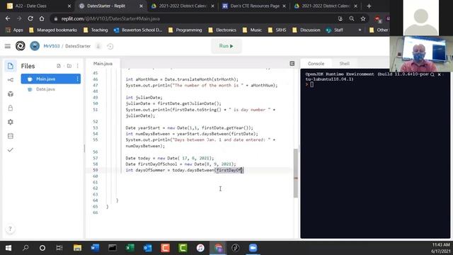2021-06-17 Java 1 Ch 5 Study Guide and Dates Final Part смотреть онлайн