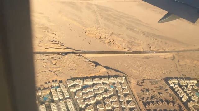 синайский полуостров из окна самолета смотреть онлайн