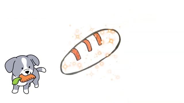 Draw a bread for kids / Bolalar uchun non rasm chizish / Рисование хлеб для детей смотреть онлайн