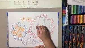 Рисуем в технике пуантилизма