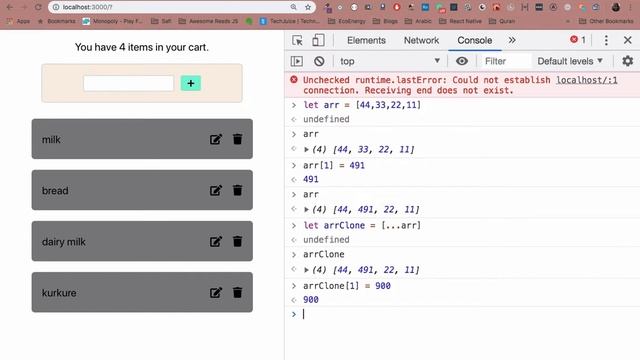 #15 SetState and Array Clone - ReactJS - Web Development - Tech Karo [Urdu] смотреть онлайн