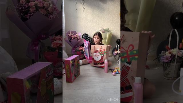 Распаковка-чек подарков на день рождение 7 лет смотреть онлайн