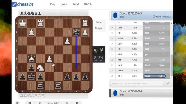 Review of chess24 + blitz games and tactics trainer смотреть онлайн