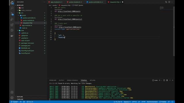 nestjs tutorial #1 смотреть онлайн