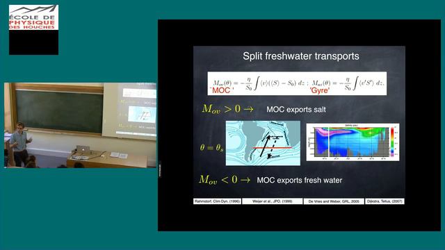 Dynamical systems analysis of climate variability, lecture 4/6 смотреть онлайн