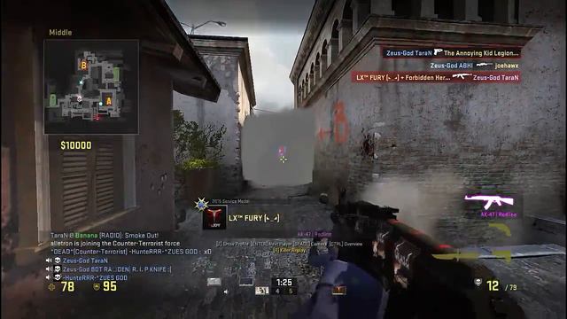 CS:GO - Casual Zeus Trolling #2 смотреть онлайн