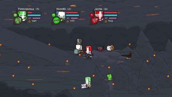 Castle Crashers [Co-op] #4 - Магия тащит! (почти)